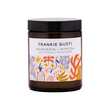 Frankie Gusti | The Honeys Candle | Mandarin + Mimosa | Little Honey